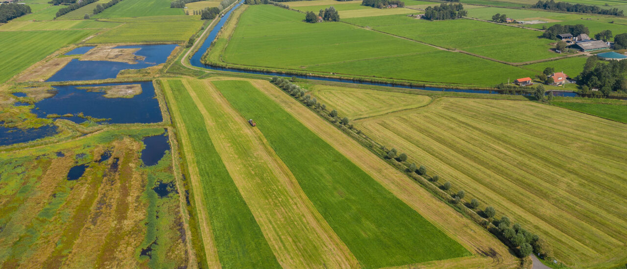 Gebied nieuwe meer Nije Aldegeaster Sânning